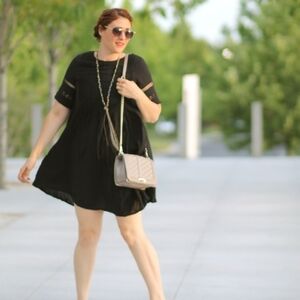 Wilfred Black Sonora dress Size L Aritzia